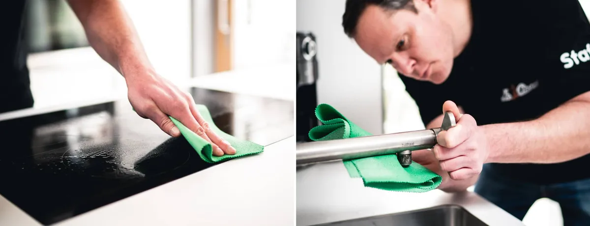 Titelbild: Putzlappen: Keimschleuder oder hygienisches Reinigungsutensil?