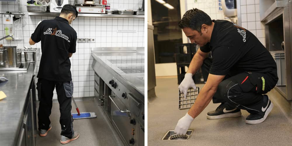 Hygienische Gastronomiereinigung nach HCCAP durch unser Team in Dornbirn