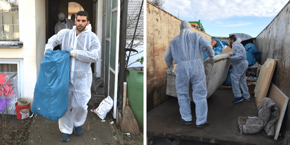 Diskreter Einsatz unserer Reinigungsprofis bei einer Messie-Wohnung in Klagenfurt
