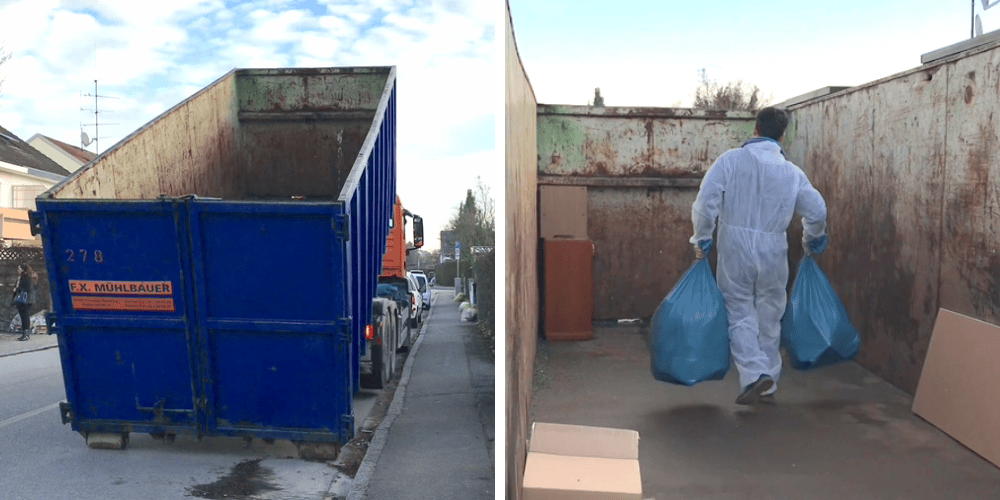 Diskreter Einsatz unserer Reinigungsprofis bei einer Messie-Wohnung in Klagenfurt
