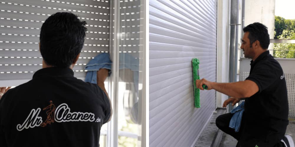 Einsatz unseres Teams bei der Fensterreinigung in Klagenfurt
