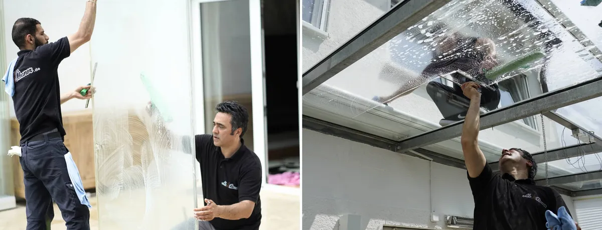 Titelbild: Gefahren und Schäden bei Fensterreinigung und Grundreinigung