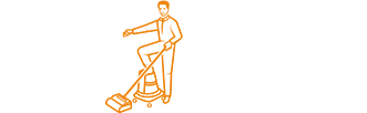 Mr. Cleaner Logo weiss