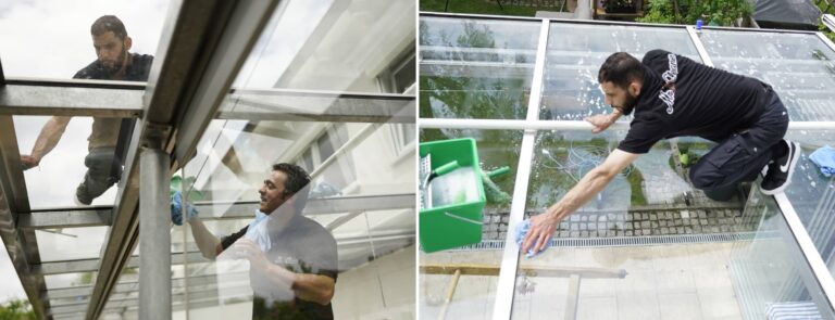 Mr. Cleaner Ratgeberblog: Glasdach reinigen - so wird das Terrassendach wieder sauber